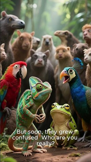 The Chameleon’s Lesson – Jungle Story with Moral for Kids