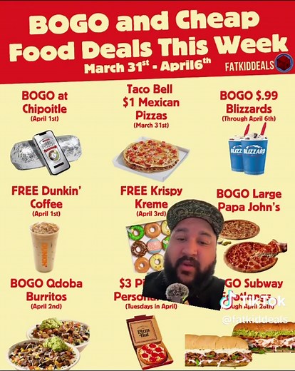 9 Food Deals This Week: Chipotle, Taco Bell, DQ & More!