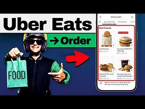 How To Order Food on Uber Eats App using your Phone - iOS/Android