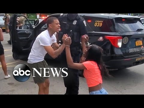 New video shows suspected Buffalo shooter's arrest after deadly rampage l GMA