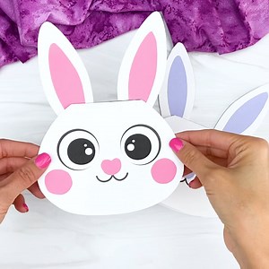66K views · 1.7K reactions | Easter bunny card craft - easy and there's a free template on the blog! | Simple Everyday Mom | Facebook