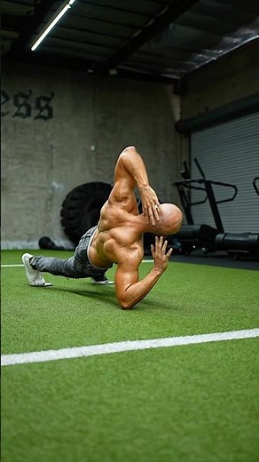 Dynamic push up challenge 🦾