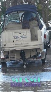 This Capt uses his outdrive as a jack stand... #boatrampfails #boating #boatlife #boyntonbeach #palmbeachcounty #miami #miamibeach #MiamiDadeCounty #outdrive #jackstand #trimup #wow Broncos Guru Wavy Boats | Miami Boat Ramps