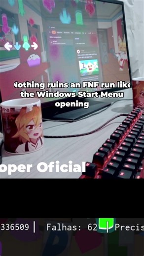 POV Windows Start Menu RUINS my FNF run 💀#fnf #funkyfriday