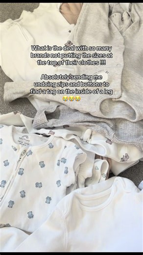 Guessing we’ll be better at judging sizes once baby is here but for now this is so annoying 🫠🫠 need to remember @Tesco for the next shopping trip !! #pregnancytiktok #nesting #thirdtrimester #firsttimemum #babyclothes