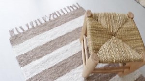 Medium Striped Camel Rug, Kitchen Rug, Bedroom Rug, Bohemian Rug, Brown Striped Rug, Bedside Rug, Kids Rug, Bathroom Rug, Gestreifter Teppich - Etsy