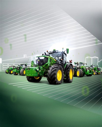 5K views · 340 reactions | Our large tractors from 6 to 9 Series have everything on board for your quick and effortless start into precision agriculture. Are you equipped for the future of farming? #PrecisionAg #JohnDeereTractors | John Deere | Facebook