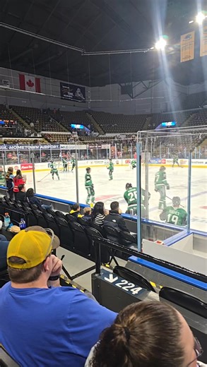 At the admirals game | Mike Pierce | Facebook