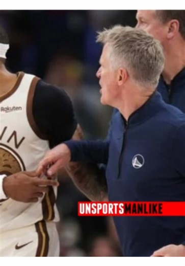 Steve Kerr went ’98 Bulls on the refs and got ejected after a heated exchange over a no-call in the 4th as the Warriors fell to the Clippers, 103–102 😳🔥 #Unsportsmanlike