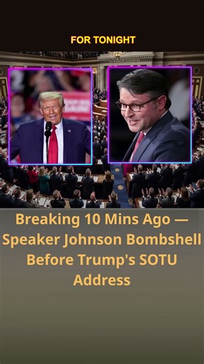 Speaker Johnson Bombshell. The guest list just got a legendary update! 📝 #GuestList #Legendary #Johnson #SOTU #News | Truth Seeker US
