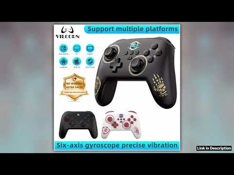 Switch Pro Gamepad Wireless Gaming Controller for Nintend Switch OLEDLite Joystick For Steam Yuzu