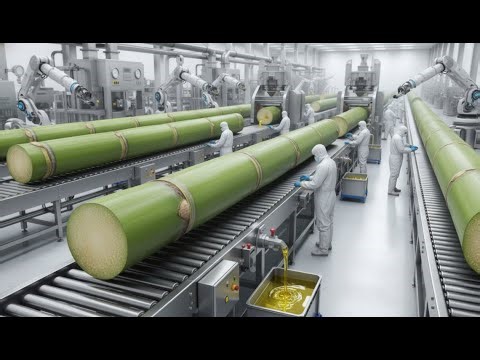 Inside a Sugarcane Factory Running at Massive Production Scale