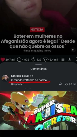 Super Machista Opressor ataca novamente - 66 #comentariosdanet