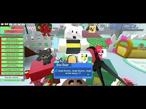 (2026) Bee Bear 6-10 quest reward Beesmas - Bee Swarm Simulator Roblox
