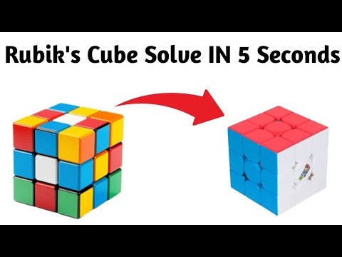 Rubik’s Cube Last Layer Solved in Just 5 Seconds 😱 | Super Fast Speedcubing World Solve #puzzle 