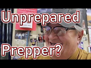 Preppernurse1 Video - The UNprepared Prepper?