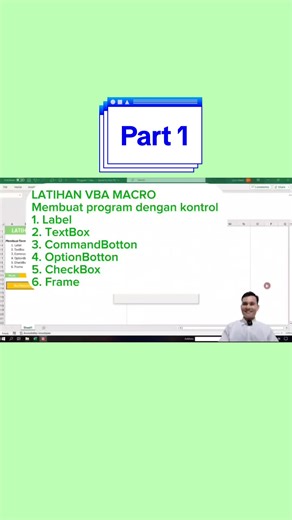 Latihan VBA Macro: Membuat User Form di Excel
