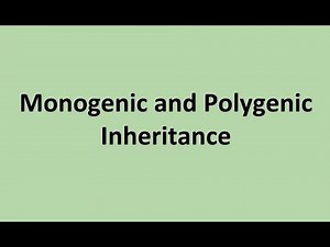 Genetics and Plant breeding Monogenic and polygenic inheritance #SATHEE_AGRI #swayamprabha #icar