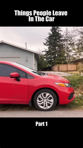 Unexpected Items Found in Cars: Part 1