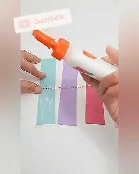 Super easy paper bunting ✏️✂️ #origamicraft #crafts