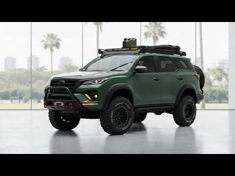 2026 Toyota Fortuner Off Road Concept – This SUV Means Absolute War!