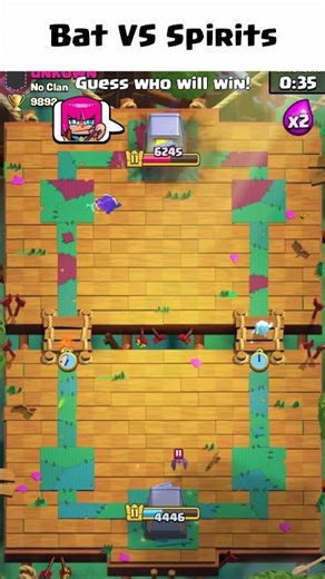 Spirits VS Bat 😤😱