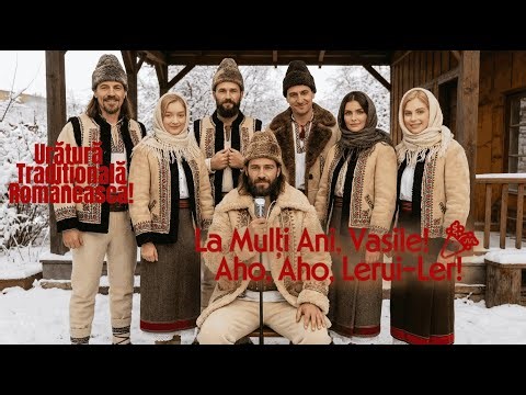 La Mulți Ani, Vasile! 🎉 Aho, Aho, Lerui-Ler – Urătură Tradițională Românească | MUZICA IA