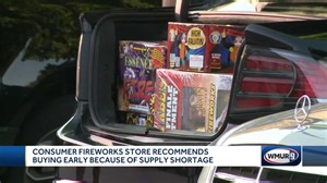 Consumer fireworks store recommends buying early amid supply shortage