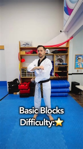 Basic Blocks💪 easy to learn and hard to master! 💯 worth it to practice. #taekwondo #taekwondoskills #taekwondoboy #taekwondotips #taekwondofamily