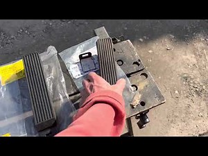 Mercedes R107 +W123 accelerator pedal assembly + how to attach