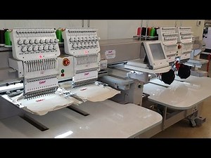 OLD VIDEO: SWF Embroidery Machines: K-UH1504D-45