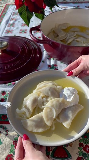A cozy family recipe from @Alex: Sauerkraut Pierogies in Butter and On... | pierogies recipe