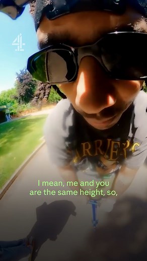 Tail whip impresses AJ Tracey 🛹 | Channel 4