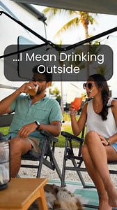 🥂 Happy Camping.... I mean drinking! #fblifestyle | Travels with Ted Blog