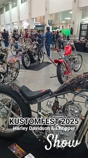Kustomfest 2025, Harley Davidson & Chopper Show #shorts #kustomfest #harleydavidson #chopper