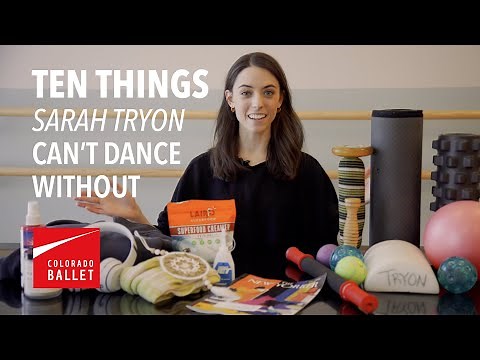 Ten Things Sarah Tryon Can't Dance Without