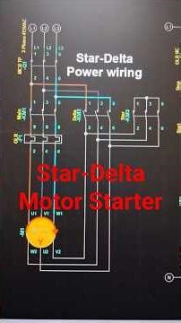 #Star-Delta circuit diagram on Simurelay App