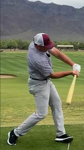 Use Your Baseball Swing For A More ROTATIONAL Golf Swing!