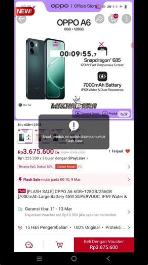 War shopee flash sale hp stok dikunci 😬 2026 #warwerwor #war #shopee
