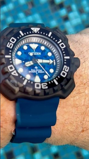 Citizen Promaster Super Titanium Blue Camo 200m