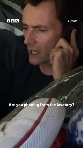 Going on your phone while on the toilet? - BBC Comedy