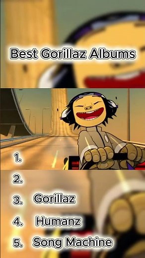 🎶Best Gorillaz Albums #gorillaz #music
