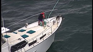 SUCCESS! Chopper footage from this morning. The 13-metre yacht that ran aground and was beached off the Sunshine Coast shortly after 4:00pm on Tuesday, has now been removed off the sanbar and re-located in Mooloolaba Harbour. Well done to everyone involved! Original story - http://ab.co/3o03p1I | ABC Brisbane