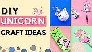 Check out these back to school unicorn crafts for kids that anyone can make at home. Artists- Debarati Dhar & Amlan Bhattacharya | Creative Hours #Unicorn #DIY #Craftsforkids | Dainik Jagran