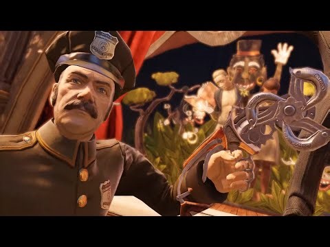 BioShock infinite getting into the city.