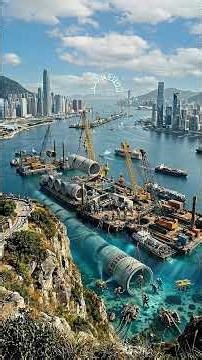 They Built a Tunnel Under the Ocean to Connect Two Cities 😳