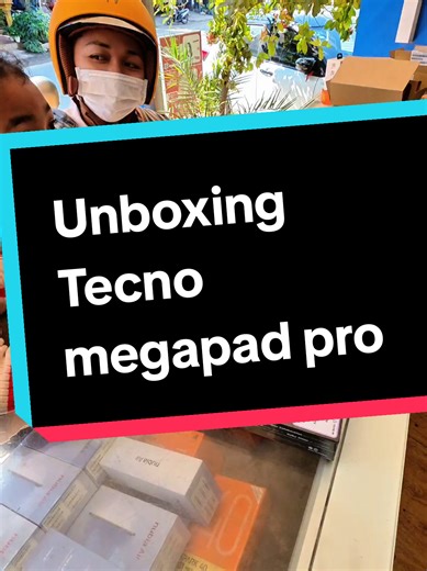 Unboxing Tecno Megapad Pro - Puthineath Store