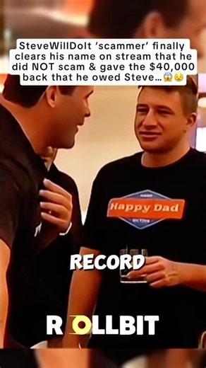 SteveWillDoIt scammer finally clears his name😧#stevewilldoit #money #scam #scammer #john