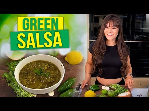 Yummy Green Salsa Quick And So Easy - Tomatillo Salsa Verde