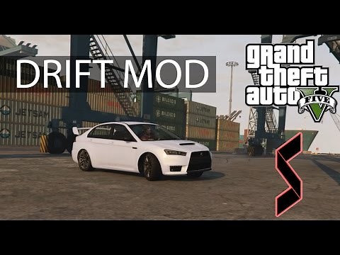 I tried out the DRIFT MOD drift for the GTA5 (GTAV) PC version.